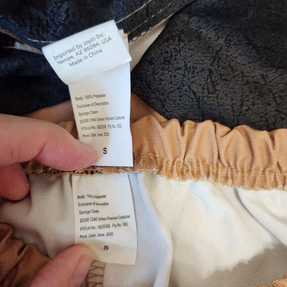 Spooktacular Creations unisex child fireman firefighter costume size S 5-7 years - Picture 3 of 12